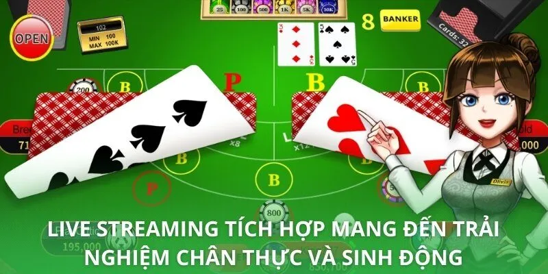 Live streaming tích hợp mang đến trải nghiệm chân thực và sinh động
