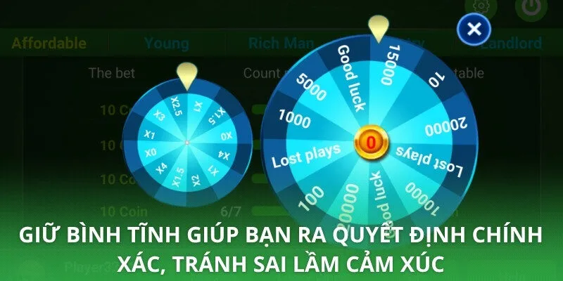 Giữ bình tĩnh giúp bạn ra quyết định chính xác, tránh sai lầm cảm xúc